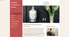 Desktop Screenshot of goldlivingacupuncture.com